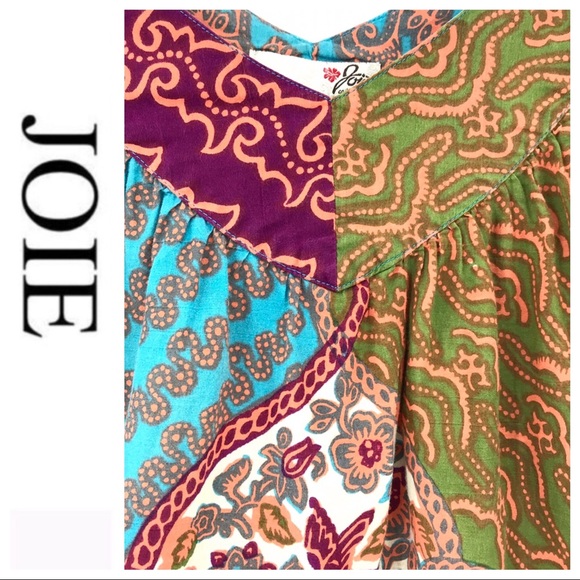 💕SALE💕 Joie Multi Color Tie Tank Top - Picture 4 of 7